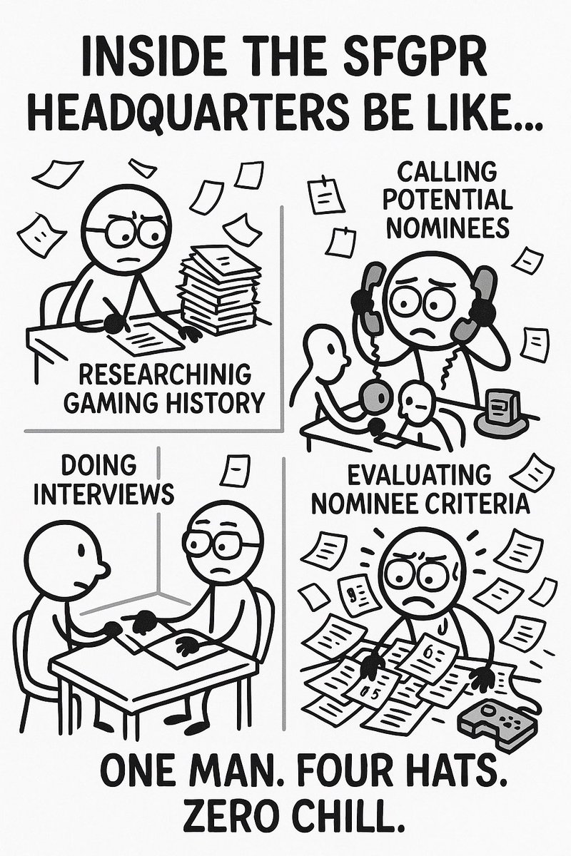 Así se ve el “proceso” detrás del SFGPR…
🧍‍♂️📞🎙️📚🤯

No somos muchos, pero se hace con entusiasmo!