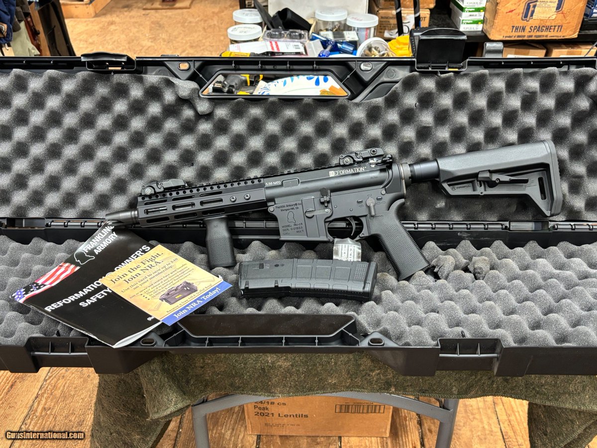 GunsInternation's tweet image. Take a look at this @FranklinArmory Reformation 5.56 Nato, a 7.5 inch non NFA firearm tinyurl.com/2a3dw84k
Check out our giveaway and don't forget there are multiple ways to enter! gunsinternational.com/contest/
#Gunsinternational #Guns #Wednesday #NRA #tactical #pewpew #firearms
