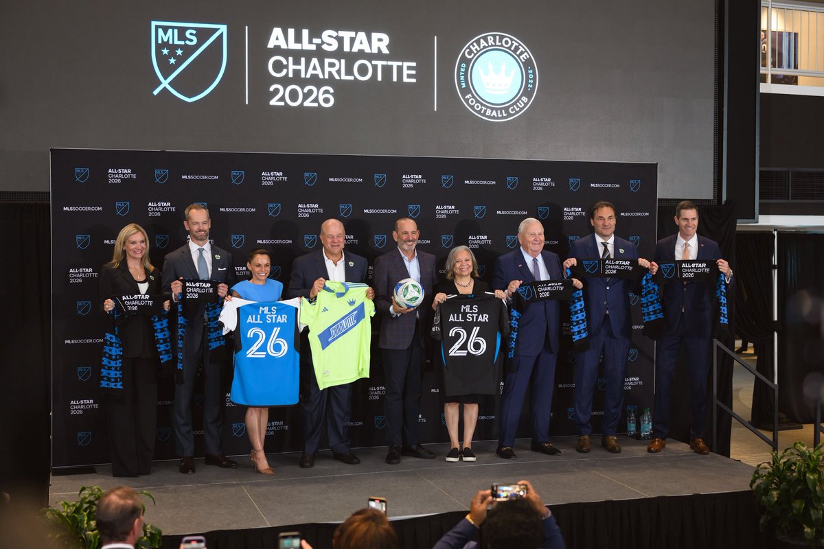 Big news, Charlotte! We're proud to host the 2026 MLS All-Star Game at Bank of America Stadium!

This is a win for our city, our fans, and our growing sports legacy. 🎉

Get ready to show the world what Crown Town is all about. #MLSAllStar #CLT #CrownTown