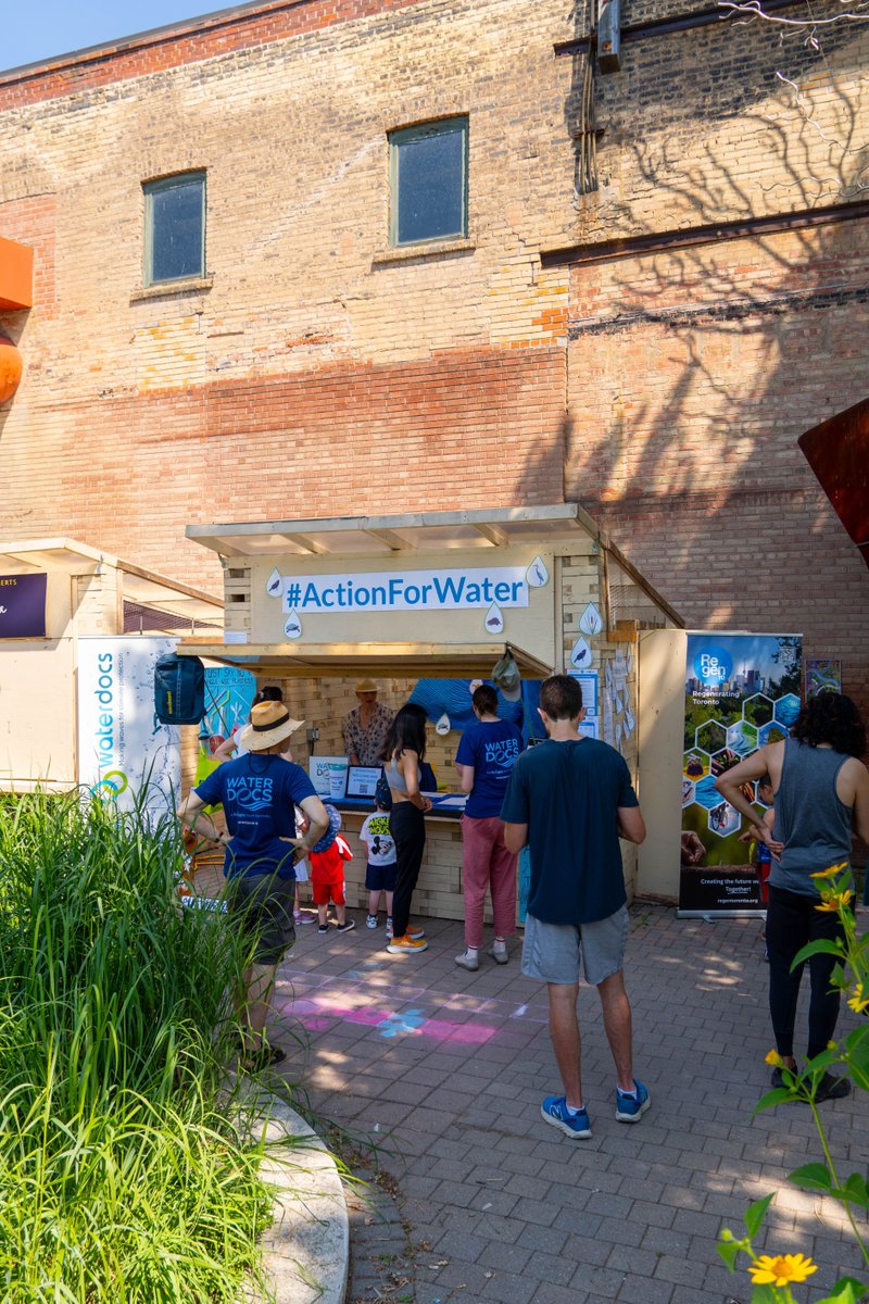 waterdocsff's tweet image. Huge thanks to everyone who joined us at Evergreen Brick Works last weekend! 💙

From Watershed Walks to hands-on activities and our Plastic Free July pledge, you helped make it a day full of learning and action. 

Enjoy these pics, and we'll see you at the next one!