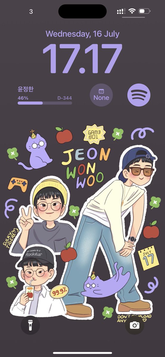sulkytiger's tweet photo. Versi wallpaper. Ada yg versi gelap buat yg ga suka wallpaper terang ><💜 https://t.co/E7rxf8j1h6