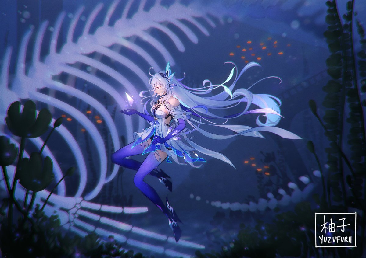 「深处」

#Skirk #スカーク #FightLikeSkirk  #GenshinFanWork