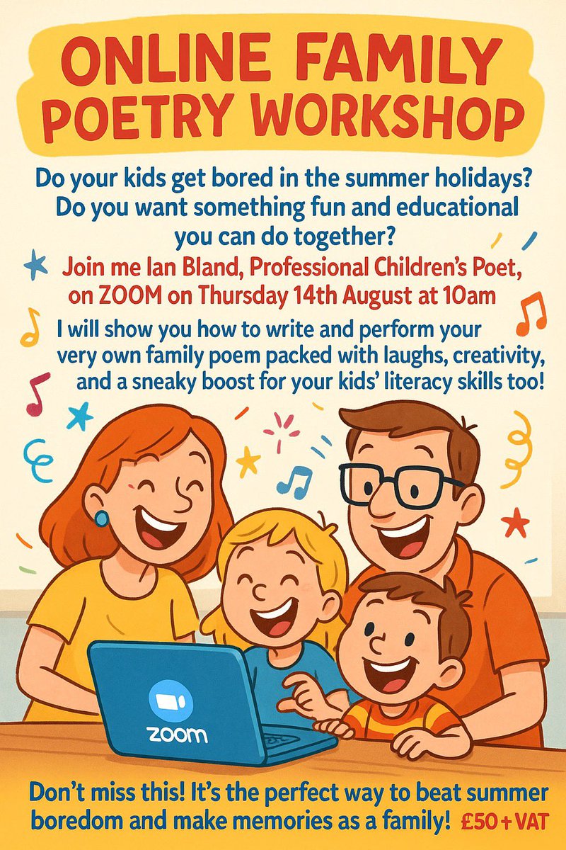 Summer family poetry fun!