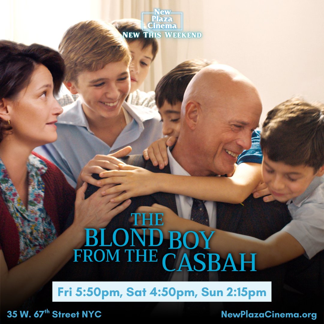 NewPlazaCinema's tweet image. THE BLOND BOY FROM THE CASBAH is coming to @NewPlazaCinema with three shows this weekend!
“Both lucid and melancholic...a moving film…with a beating heart.” — Télérama
newplazacinema.org/calendar/