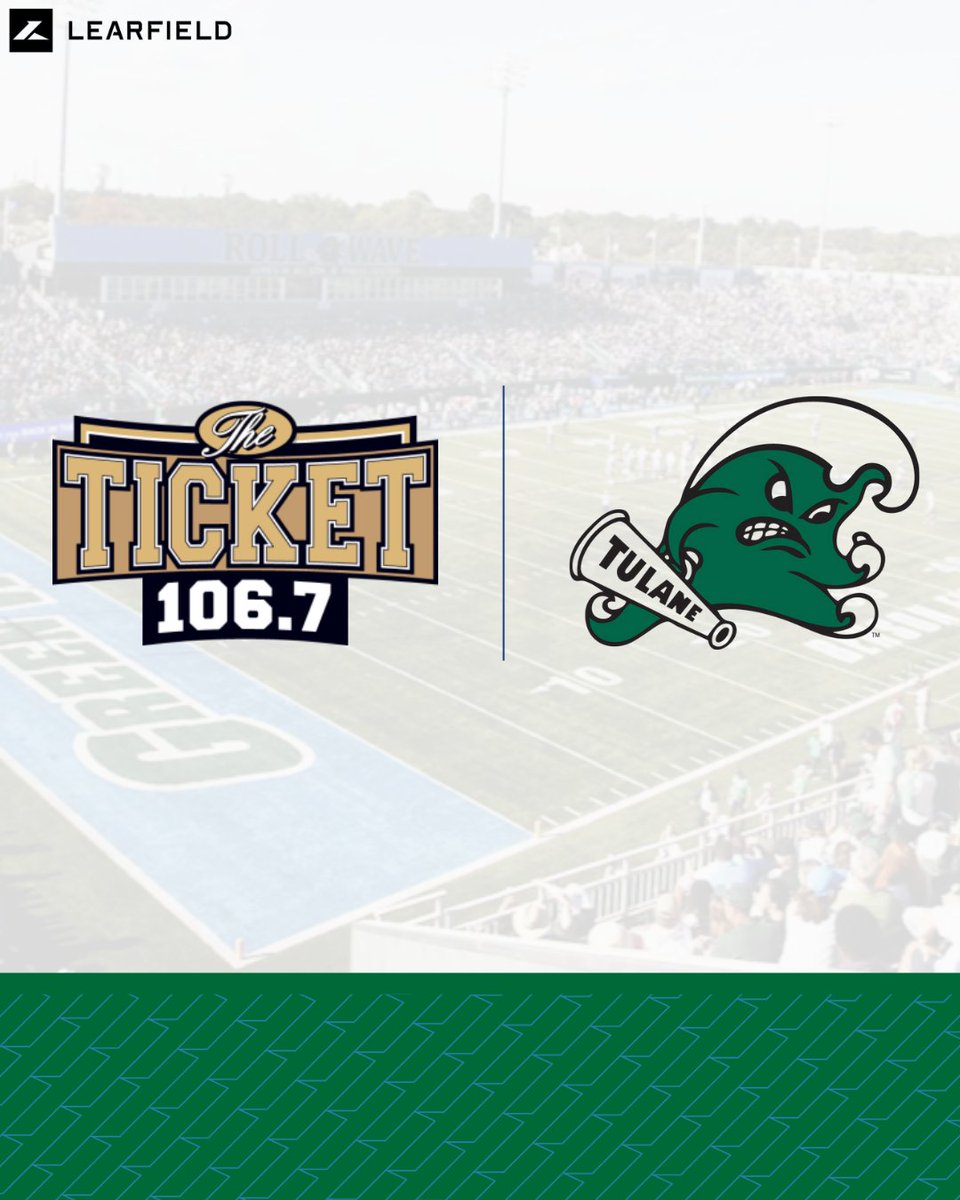 TulaneAthletics's tweet image. Tulane Sports Properties and Tulane Athletics have extended their partnership with Cumulus Media New Orleans.
🔗: bit.ly/ATH_Ext_RP_Cum…
#RollWave