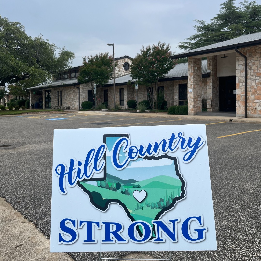 KPUB proudly set up 3 Hill Country Strong signs around KPUB as a symbol of unity and support after the recent Kerrville flood. 

💙 Our community is resilient—and we stand with everyone affected.

#HillCountryStrong #KPUBProud #KerrvilleTX #FloodRelief
