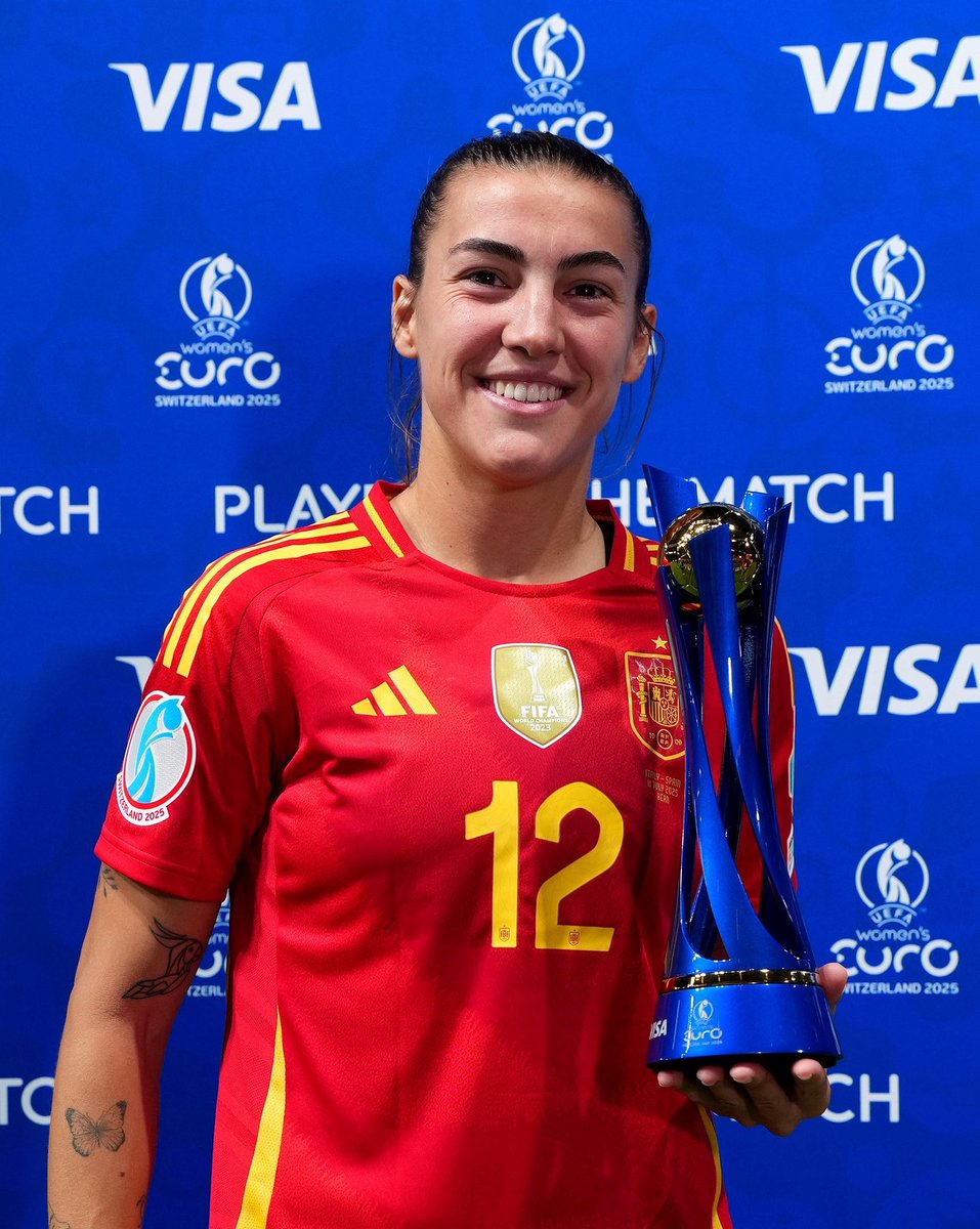 Sam Biccarino (@stattorino) on Twitter photo Patri Guijarro has completed the most passes so far at #WEURO2025
๐ฅ237 Patri Guijarro ๐ช๐ธ
๐ฅ218 Janina Minge ๐ฉ๐ช
๐ฅ212 Leah Williamson ๐ด๓ ง๓ ข๓ ฅ๓ ฎ๓ ง๓ ฟ
210 Eva Nystrรถm ๐ซ๐ฎ
208 Alexia Putellas ๐ช๐ธ
198 Alex Greenwood ๐ด๓ ง๓ ข๓ ฅ๓ ฎ๓ ง๓ ฟ
185 Rebecca Knaak ๐ฉ๐ช
178 Irene Paredes ๐ช๐ธ
174 Mariona Caldentey ๐ช๐ธ Patri Guijarro has completed the most passes so far at #WEURO2025
๐ฅ237 Patri Guijarro ๐ช๐ธ
๐ฅ218 Janina Minge ๐ฉ๐ช
๐ฅ212 Leah Williamson ๐ด๓ ง๓ ข๓ ฅ๓ ฎ๓ ง๓ ฟ
210 Eva Nystrรถm ๐ซ๐ฎ
208 Alexia Putellas ๐ช๐ธ
198 Alex Greenwood ๐ด๓ ง๓ ข๓ ฅ๓ ฎ๓ ง๓ ฟ
185 Rebecca Knaak ๐ฉ๐ช
178 Irene Paredes ๐ช๐ธ
174 Mariona Caldentey ๐ช๐ธ