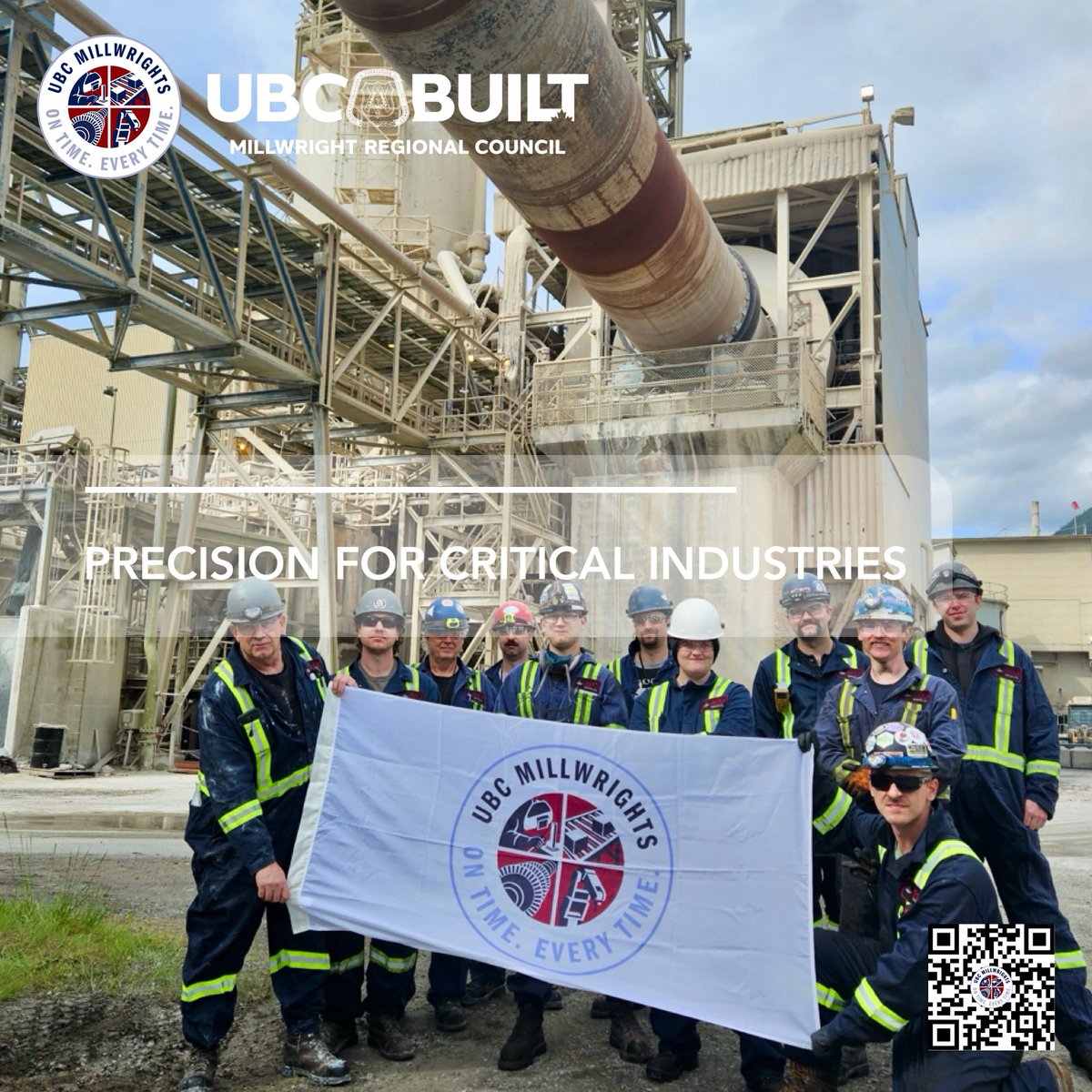 In sectors like manufacturing, power generation, refineries, &amp; industrial plants, downtime isn’t just inconvenient — it’s costly.

Let’s connect and explore how #UBCMillwrights can help protect your operations, minimize downtime, and maximize productivity.

#UBCBuilt