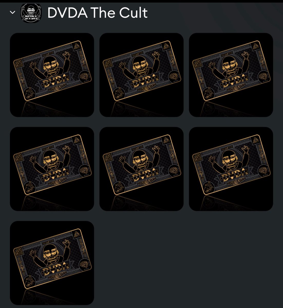 SiggiValur77's tweet photo. @DegenPreacher Hope the #DVDA the #cult will be rewarded for holding strong https://t.co/bVfCa14EN3