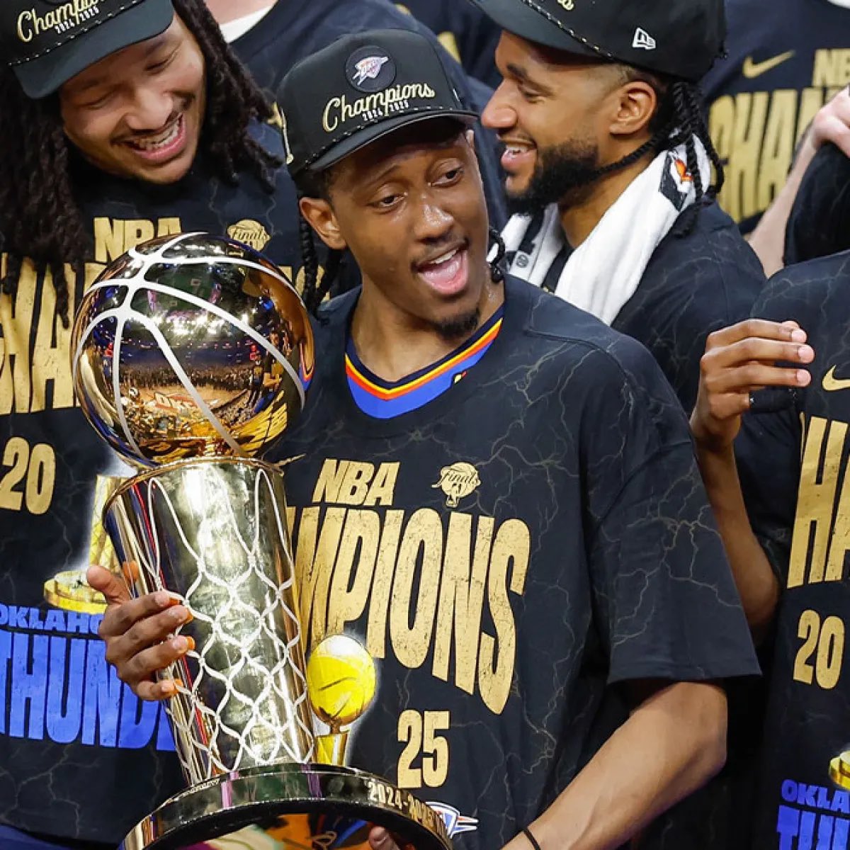 NBACentral (@thedunkcentral) on Twitter photo Jalen Williams says he’s retiring his parents after signing a $287 million extension. Both of his parents served in the Air Force.
W🔥
(Via <a href="/TMZ_Sports/">TMZ Sports</a> ) Jalen Williams says he’s retiring his parents after signing a $287 million extension. Both of his parents served in the Air Force.
W🔥
(Via <a href="/TMZ_Sports/">TMZ Sports</a> )