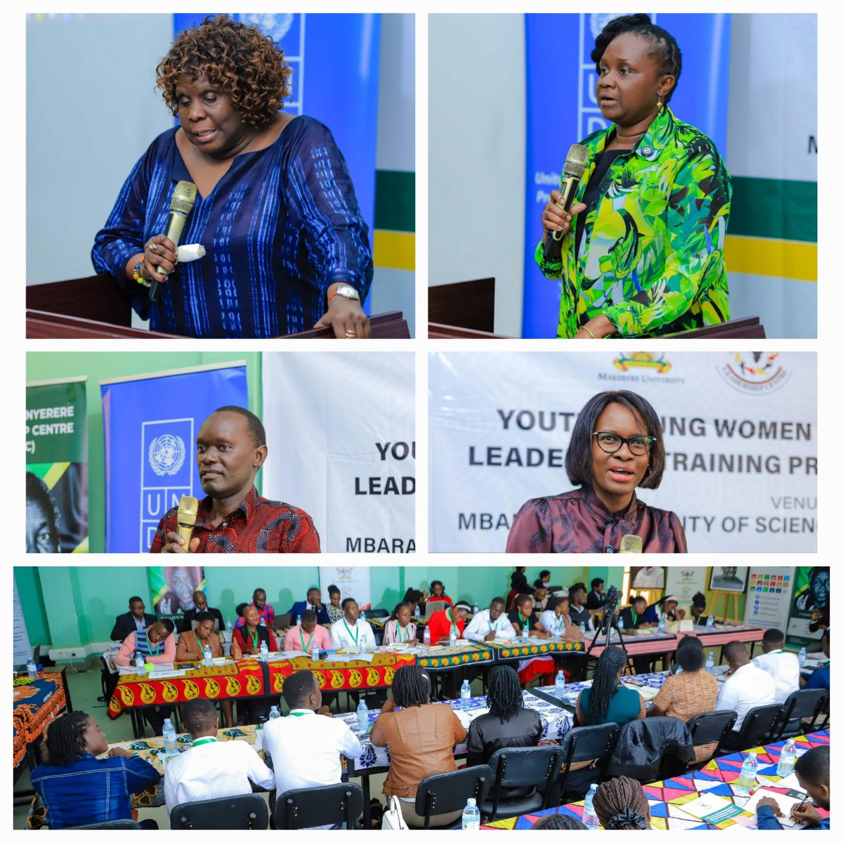 Abt 90 young women &amp;  youth leaders  from Western Uganda  region are undertaking leadership tranning at <a href="/MbararaUST/">Mbarara University</a>. The trainning is funded by <a href="/UNDPUganda/">UNDP Uganda</a> &amp;  conducted  by <a href="/TheJNLC/">Julius Nyerere Leadership Centre (JNLC)</a> along with leadership experts. Previous trainnings covered Central, Eastern &amp; Northern region