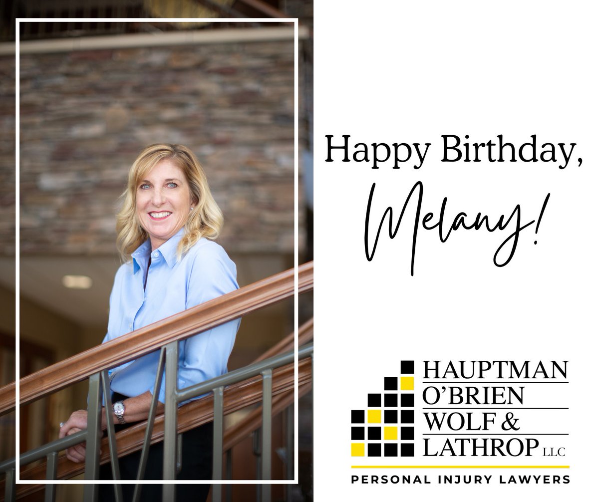 Join us in wishing Melany O’Brien a very happy birthday! 🎉

We’re grateful for all she’s done for our firm and wish her a wonderful day filled with joy and celebration.

Learn more about Melany’s incredible journey here: bit.ly/MelanyOBrien

#HappyBirthday #ThankYou #Legacy