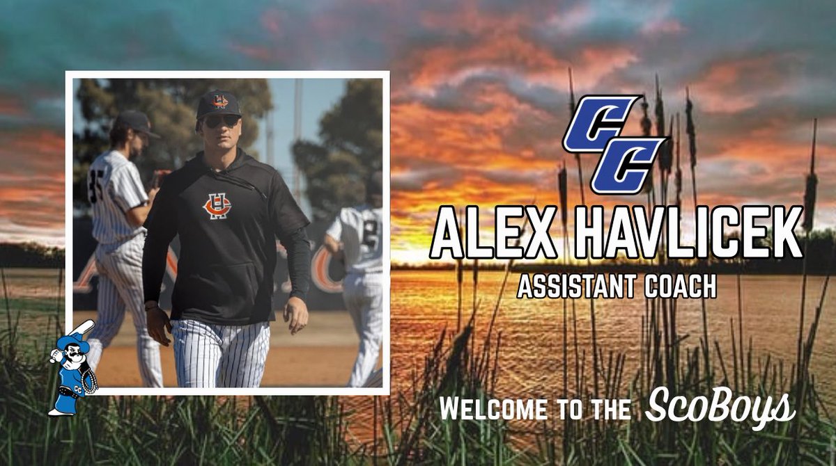 CiscoBaseball1's tweet image. ‘Sco Bound‼️

We’re excited to announce our new Pitching Coach, Alex Havlicek!

Alex joins the Wranglers after serving as the Pitching Coach at Howard College last spring! 

Welcome to the family, Alex!

#ScoBoys | @alexhavlicek17