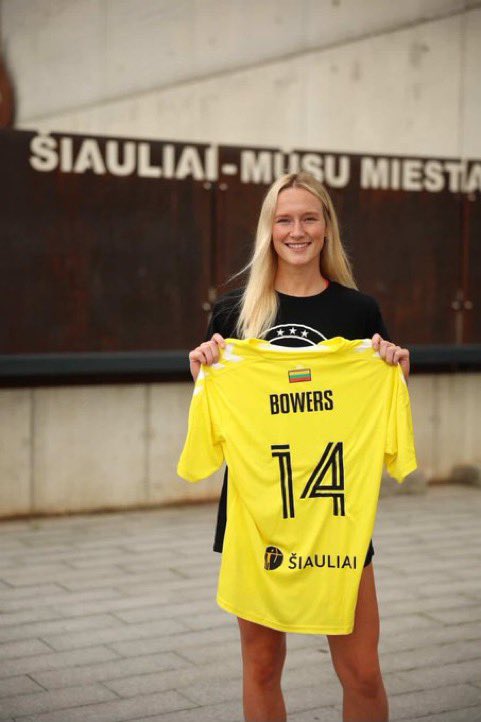 First look at the new threads for <a href="/maddieebowerss/">maddie ッ</a> 🔥

Congratulations on signing with FC Gintra, Maddie! 

#AxeEm