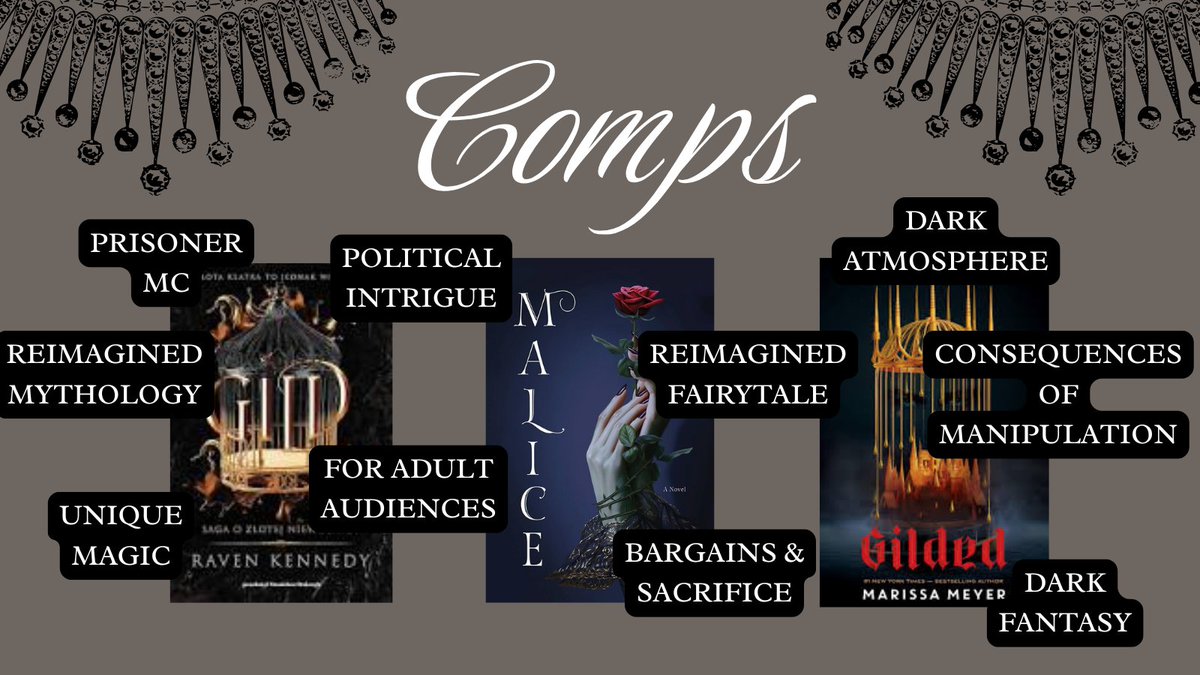 myleejmiller's tweet image. An Agent's Guide to
✨IF ALL ELSE WAS GOLD✨
In this retelling mashup, Moss is a slave for a cruel Enchanter. When he's offered an escape at the cost of abandoning his fellow indentures, he paves a second path... one to destroy his captor.
#agentsguide #litagents #amquerying