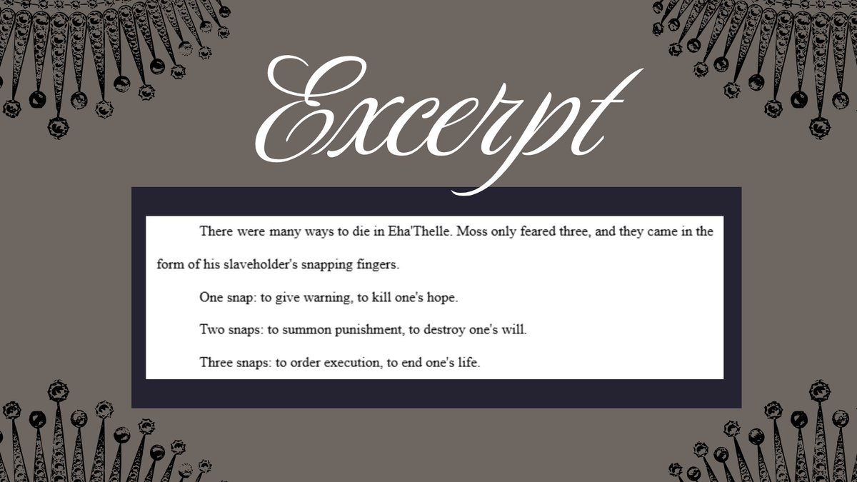 myleejmiller's tweet image. An Agent's Guide to
✨IF ALL ELSE WAS GOLD✨
In this retelling mashup, Moss is a slave for a cruel Enchanter. When he's offered an escape at the cost of abandoning his fellow indentures, he paves a second path... one to destroy his captor.
#agentsguide #litagents #amquerying