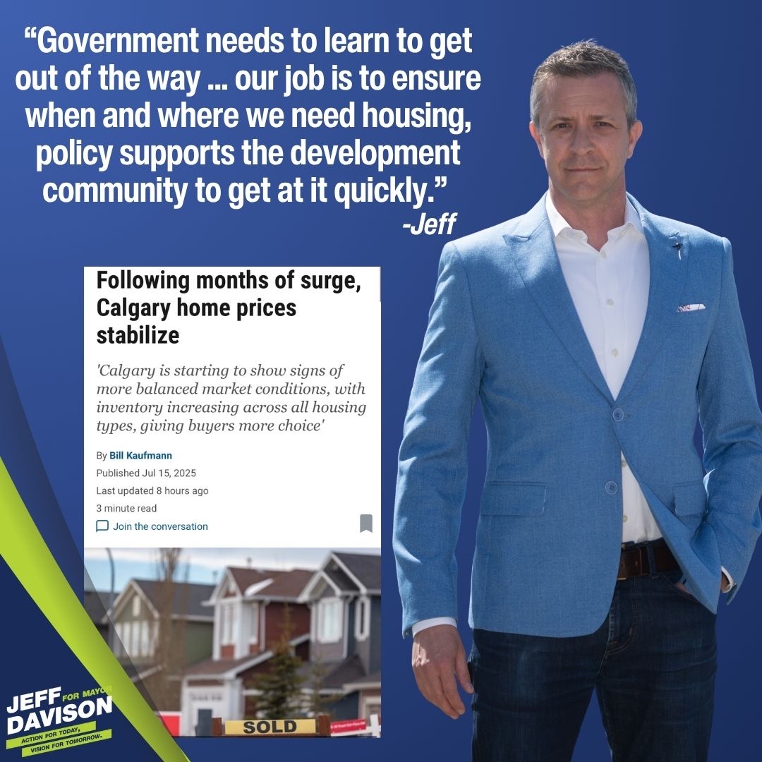 JeffDavisonYYC's tweet image. We need to develop smarter and put more control in the hands of Calgarians. We need well thought out development policy that is forward thinking and strengthens communities- that is why I am repealing #blanketrezoning on day one.
Join me.
-Jeff
#yyc #yyccc