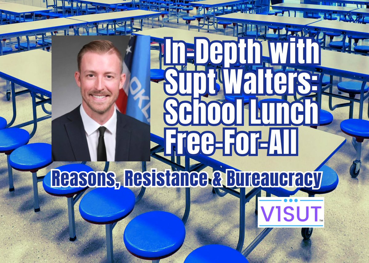 V1Sut's tweet image. Latest chapter in Parents vs Establishment fight for ed reform. V1SUT sat down with OK Supt Ryan Walters. It&apos;s about much more than feeding kids. Link to article:  v1sut.substack.com/p/serving-kids…
@ROPEreport @JakeAMerrick @RyanWalters_ @TheCalvinCooli1 @MarvenGoodman @jwmurphey…