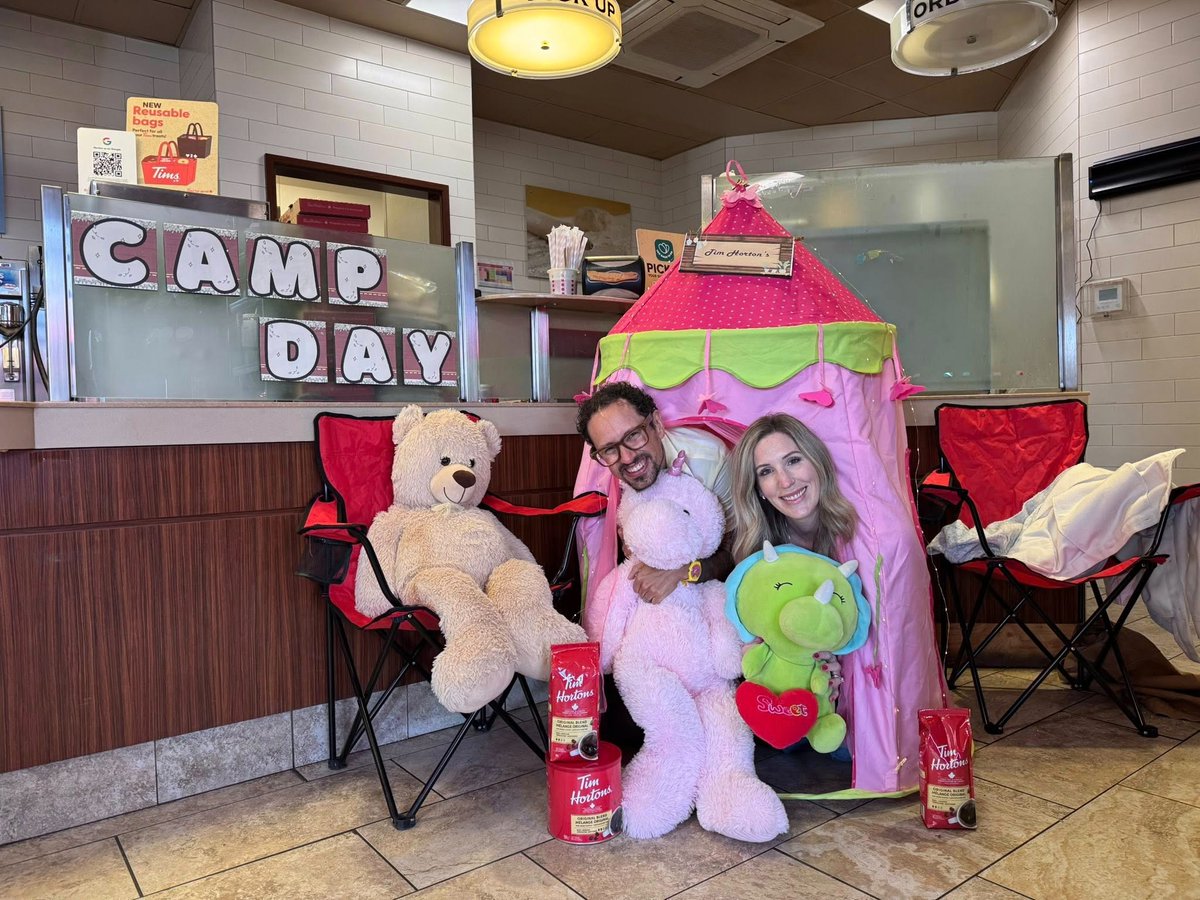 cochranenow's tweet image. It’s Camp Day at @TimHortons
Every coffee sold today supports Tim Hortons Foundation Camps, with 100% of proceeds going directly to the cause. Also treat yourself to a $2 Camp Day donut, $2 badge or a $3 bracelet #CampDay #cochrane #timhortons #campday2025 #coffee #donut