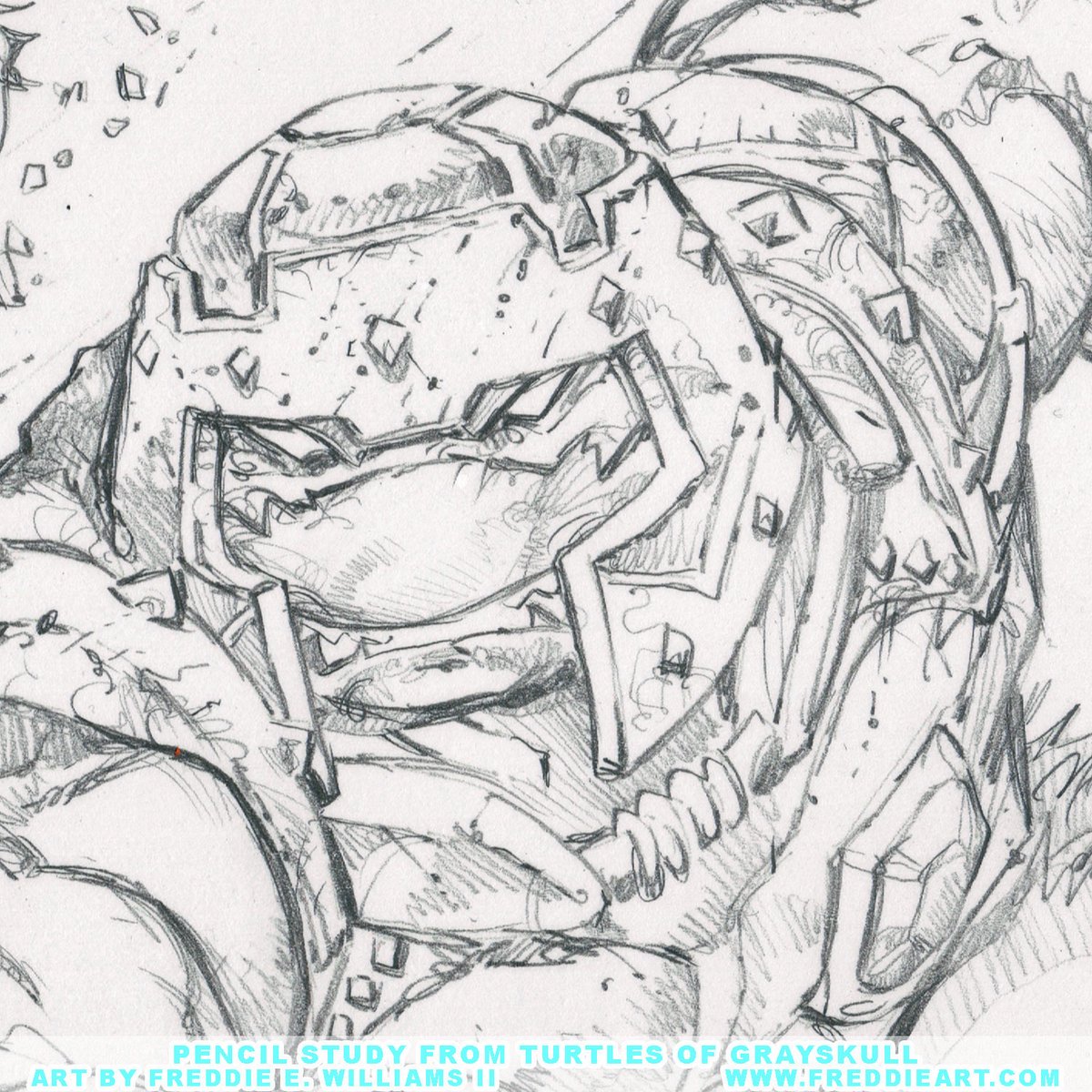 Freddieart's tweet image. Pencil study from Turtles of Greyskull
Let me know who you’d like to see me sketch in the comments below!
If you’re into this kind of sketch work, check out the original art section of my website: freddieart.com freddieart.com/product-catego…