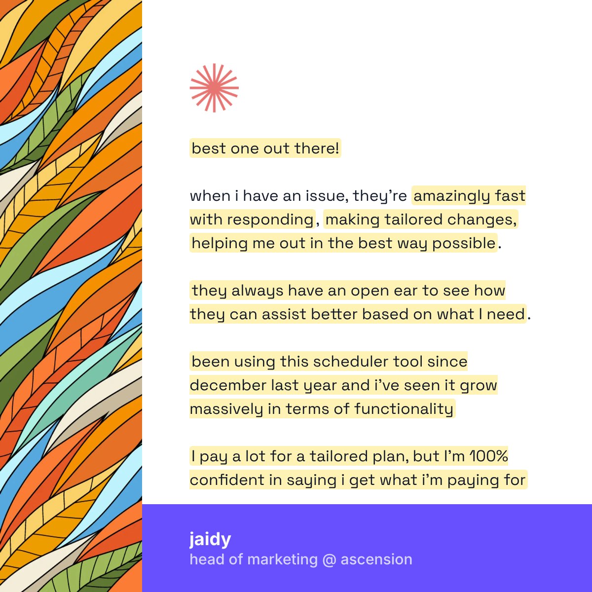 🚀 Our users are raving about Schedul! 🚀