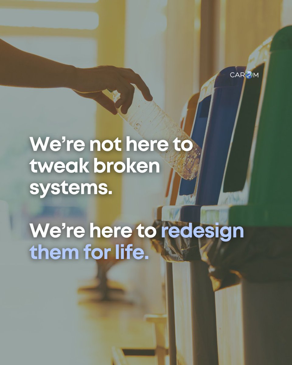 Let’s get clear: Regenerative Innovation is not a buzzword. It’s not ESG window dressing or optimizing waste. Want to know what actually qualifies as regenerative? Explore:  carom.com

#realregeneration #systemsthinking #sustainabilityevolved