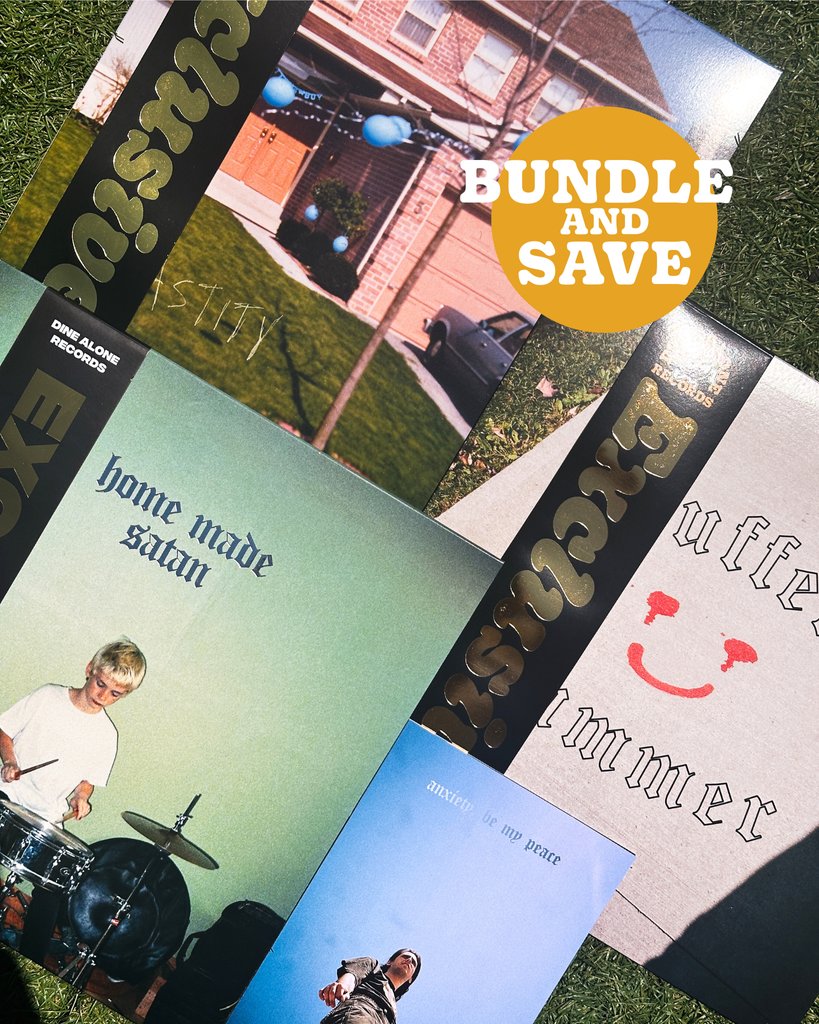 dinealonestore's tweet photo. This Saturday, Chastity hits the stage with NOBRO and PUP for one epic night at History.

To celebrate, we’re offering a limited-time deal on our favourite Chastity records. Bundle and save on all the Dine Alone exclusive

https://t.co/cHd3M2Ge0Q https://t.co/bOQ2RafmsD