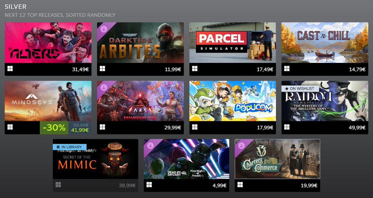 Persona 5: The Phantom X is in the top 12 Game/DLC releases of June on Steam

Raidou Remastered is in the top 24
