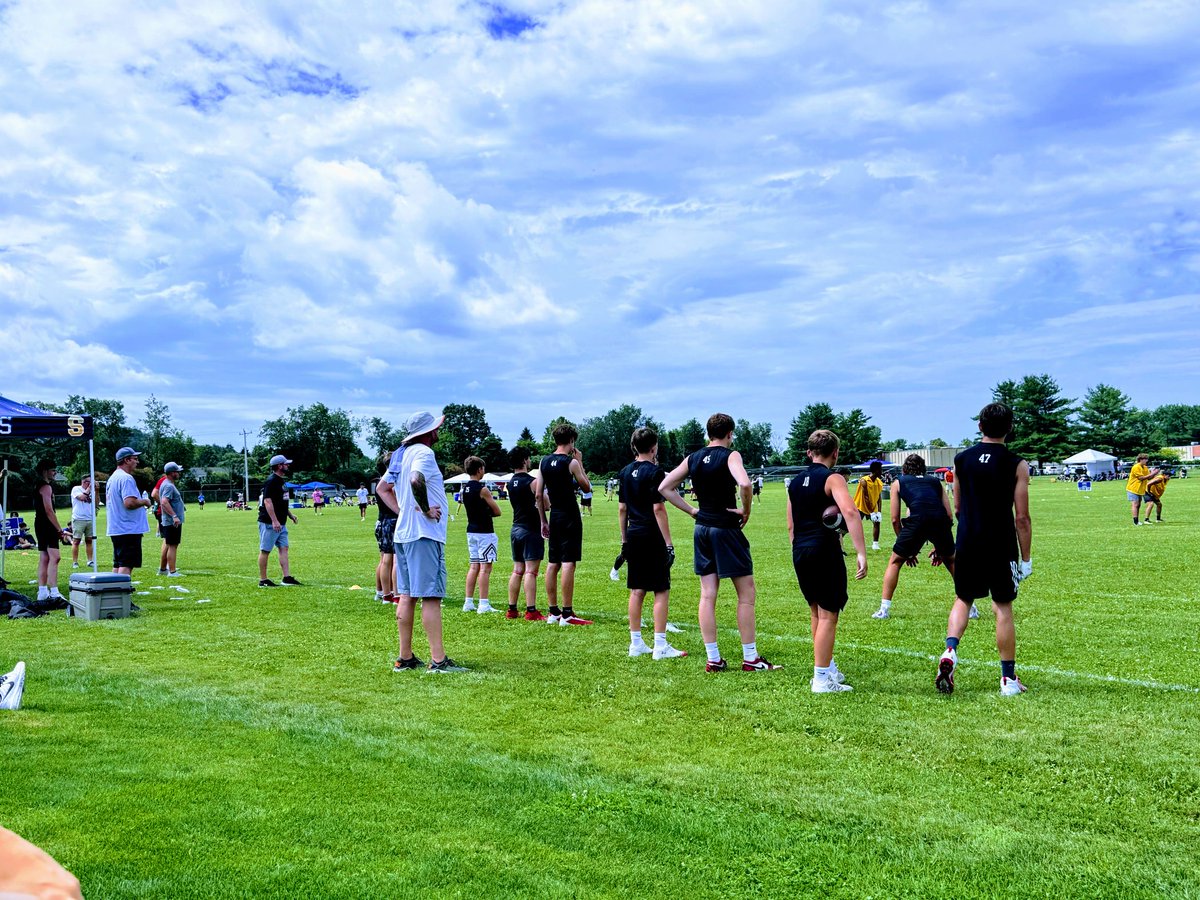 Took the show on the road to the <a href="/nyshsfca/">NYS High School Football Coaches Association</a> 7v7 Championship last weekend!  Win or learn—either way, the young crop left the field better.  Great reps, high-level competition, and another step forward.  #WarriorNation