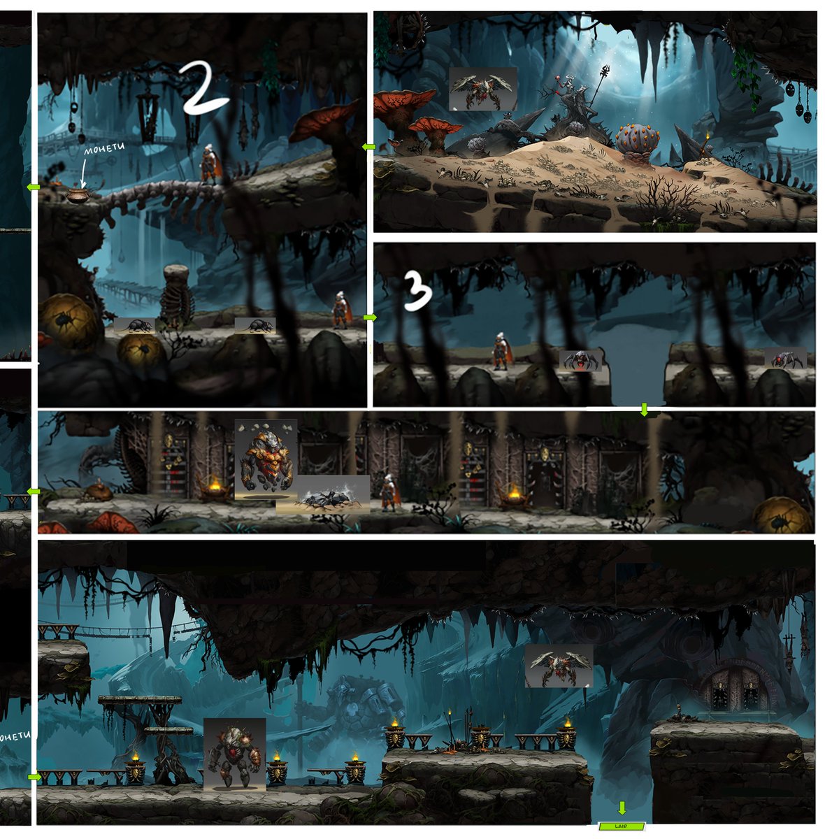 There are coins. There are spiders. There are massive bosses.
But the real question is — what would you like to see in these dark worlds? 
#metroidvania #indiegame #platformer #gamedev  
🕹️ Add it to your wishlist.store.steampowered.com/app/3149550/Co…