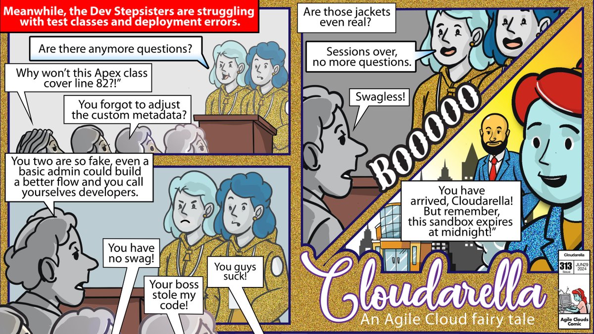 #313 “Cloudarella - Part 7”

Cloudarella arrives!

agilecloudconsulting.com/agile-clouds-c…

#Salesforce #Trailblazers #AwesomeAdmin #SalesforceDevs #SalesforceOhana