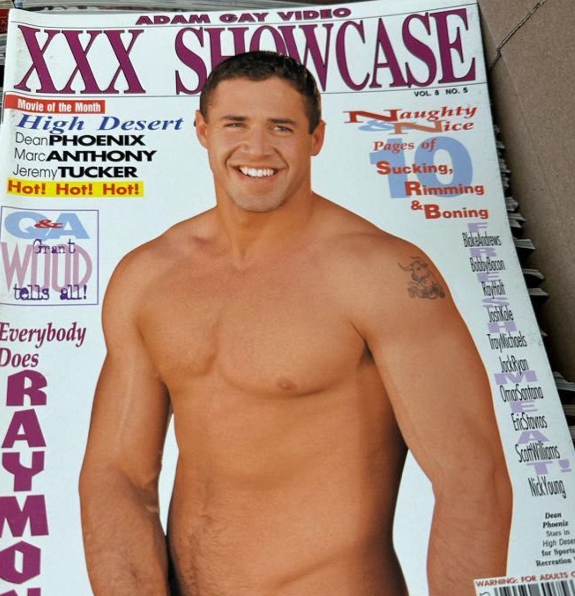 When porn magazines were a thing. 😁
#adamgayvideo #xxxshowcase #deanphoenix