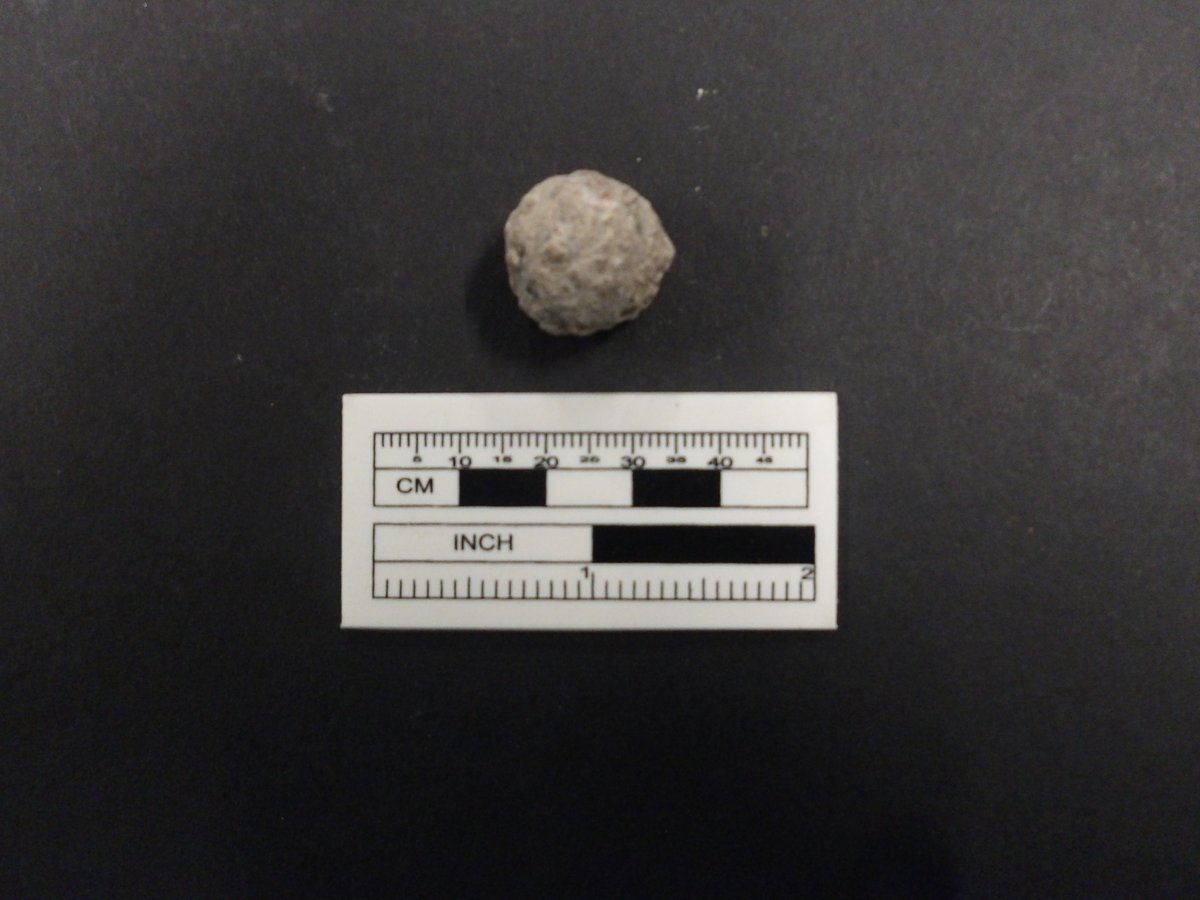 OfficialAlamo's tweet image. Alamo Church archaeology update!
Three new excavation units were opened- EUs 14, 31, and 34.
An abandoned manhole cover was found, as well as a small metal key, a bone button, a clay marble, and a musket ball.
Read more here: bit.ly/4ePdxWg