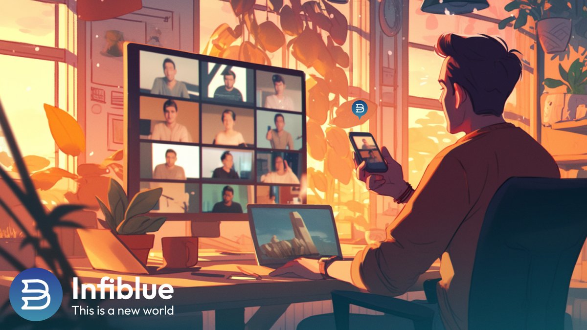 Teamwork in action 💡

Another day of big ideas and bold plans at #InfiblueChat. We’re building the future of Web3 social—together!