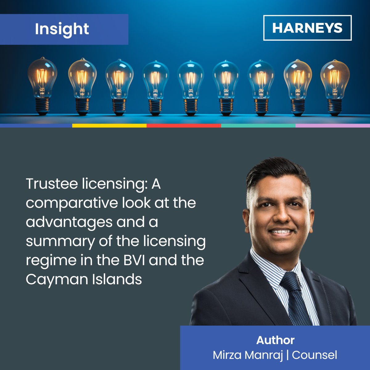 Both the British Virgin Islands and the Cayman Islands are key and important jurisdictions for persons that are looking to establish a regulated trustee business. 

There are several reasons why these jurisdictions are favourable; this article, written by Counsel Mirza Manraj,