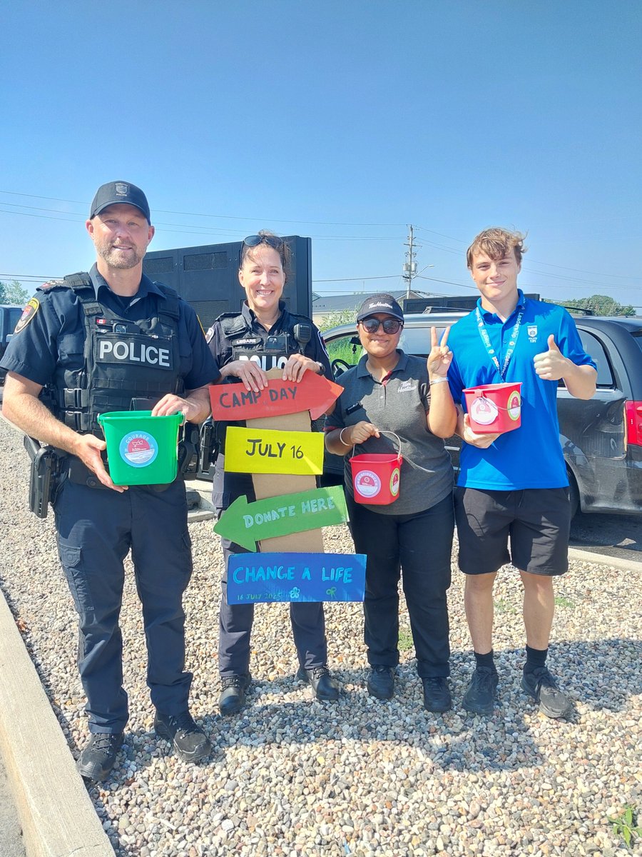 A special thanks to our friends at Tim's Hortons for inviting us to be a part of Camp Day! Our officers and YIPI students had a blast hanging out this morning!
On July 16th, when you buy a hot or iced coffee, you’re helping youth from underserved communities access Tim's Camps.