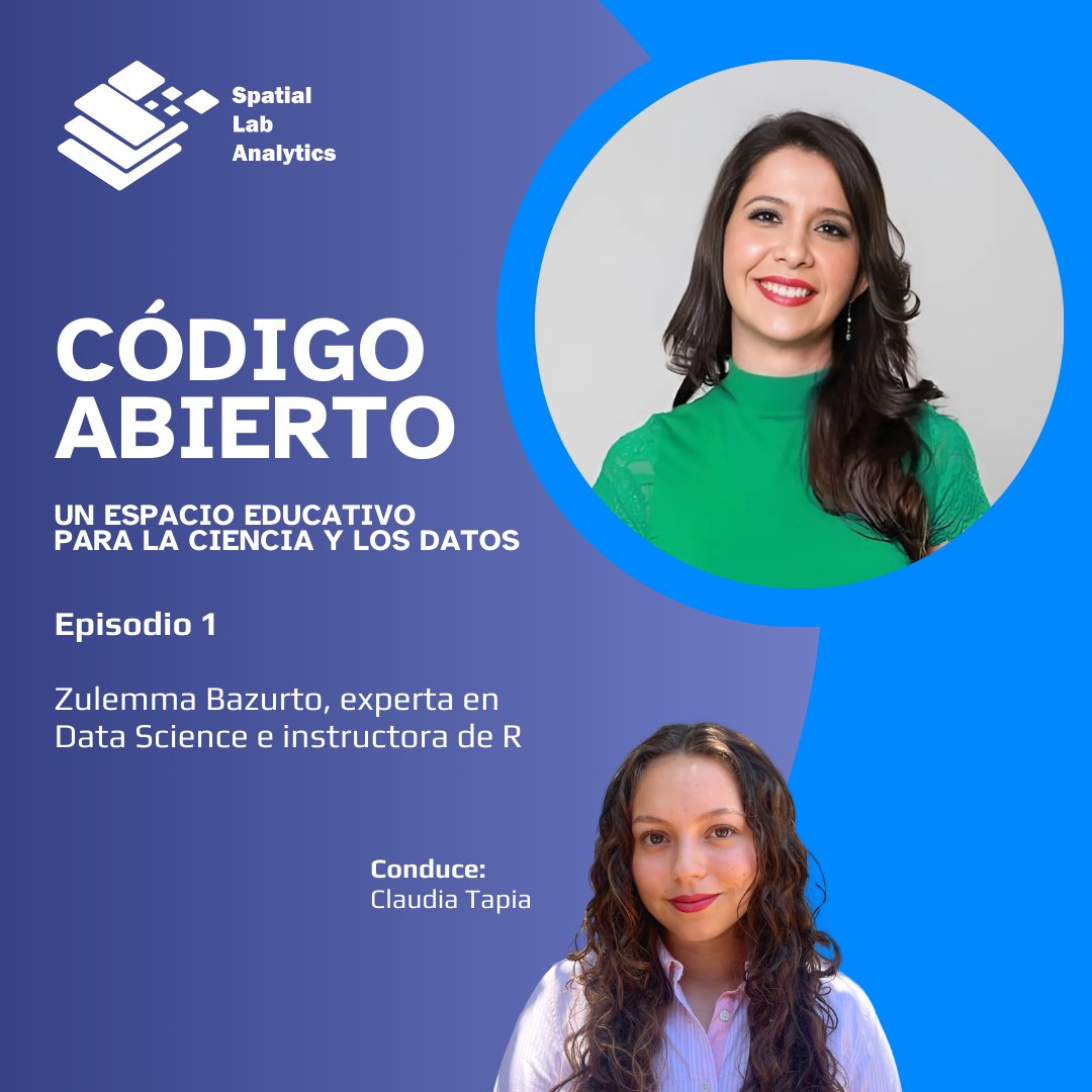 SpatialLabA's tweet image. Forma parte de la Comunidad Spatial Lab ¡
Subscríbete Ahora a youtube.com/@SpatialLabAna…
y revisa GRATIS nuestro contenido educativo: entrevistas, talleres, webinars y mucho más