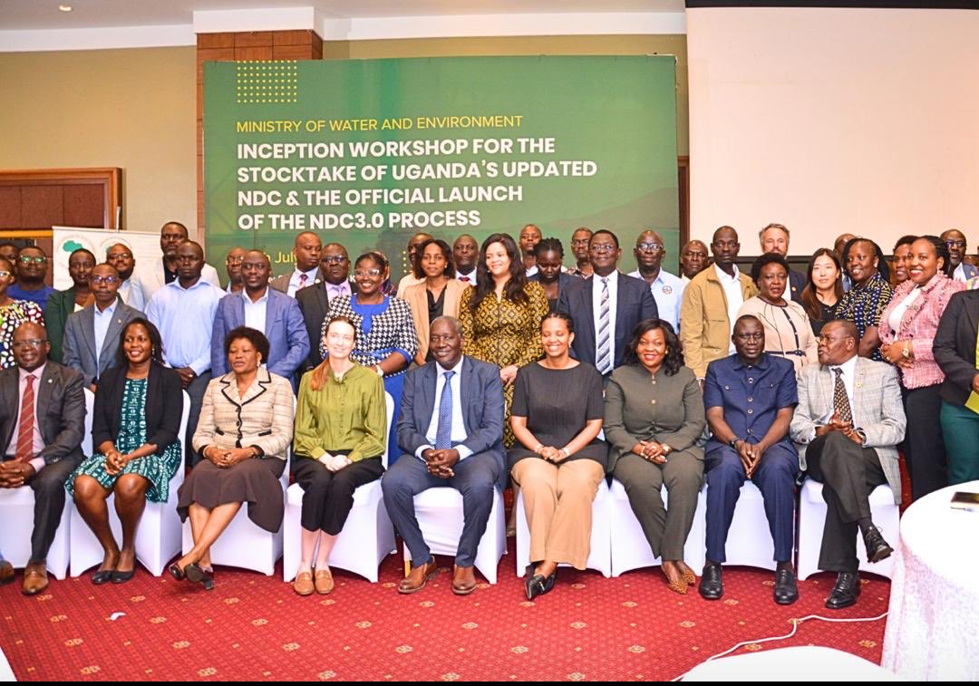 PatriciahRoy's tweet photo. Uganda has launched the development of its Nationally Determined Contribution (NDC 3.0),a process signifying Government’s commitment towards addressing climate change. NDC 3.0 dev’t shall leverage on existing climate-macro-modeled data⁦⁦@mofpedU⁩ ⁦@LDCChairUNFCCC⁩ https://t.co/07zKuFAPIv