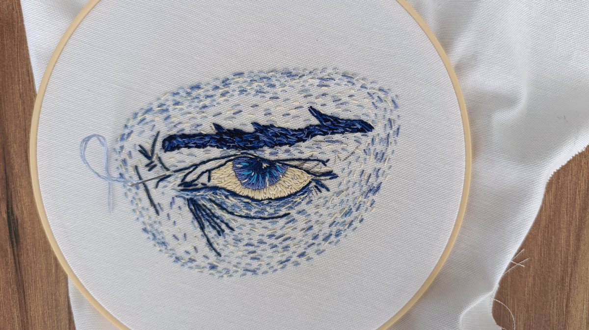 Nakışın 3. gününden bildiriyorum. 🌟🥳