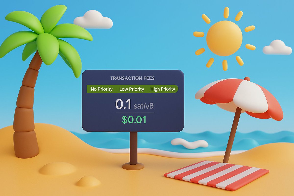 lifofifo's tweet image. Almost 200,000 sub 1 sat/vB TXs were mined in July!
Some data from blocks 903488 and 905831 ๐
๐ง @f2pool_official 0.2536 BTC (106,295 TX)
๐ท๏ธ @SpiderPool_com 0.0927 BTC (38,028 TX)
๐บ๐ธ @MARA 0.1008 BTC (38,418 TX)
๐ช @luxor 0.0110 BTC (7,930 TX)
Sub 1 sat/vB summer is here ๐๏ธ