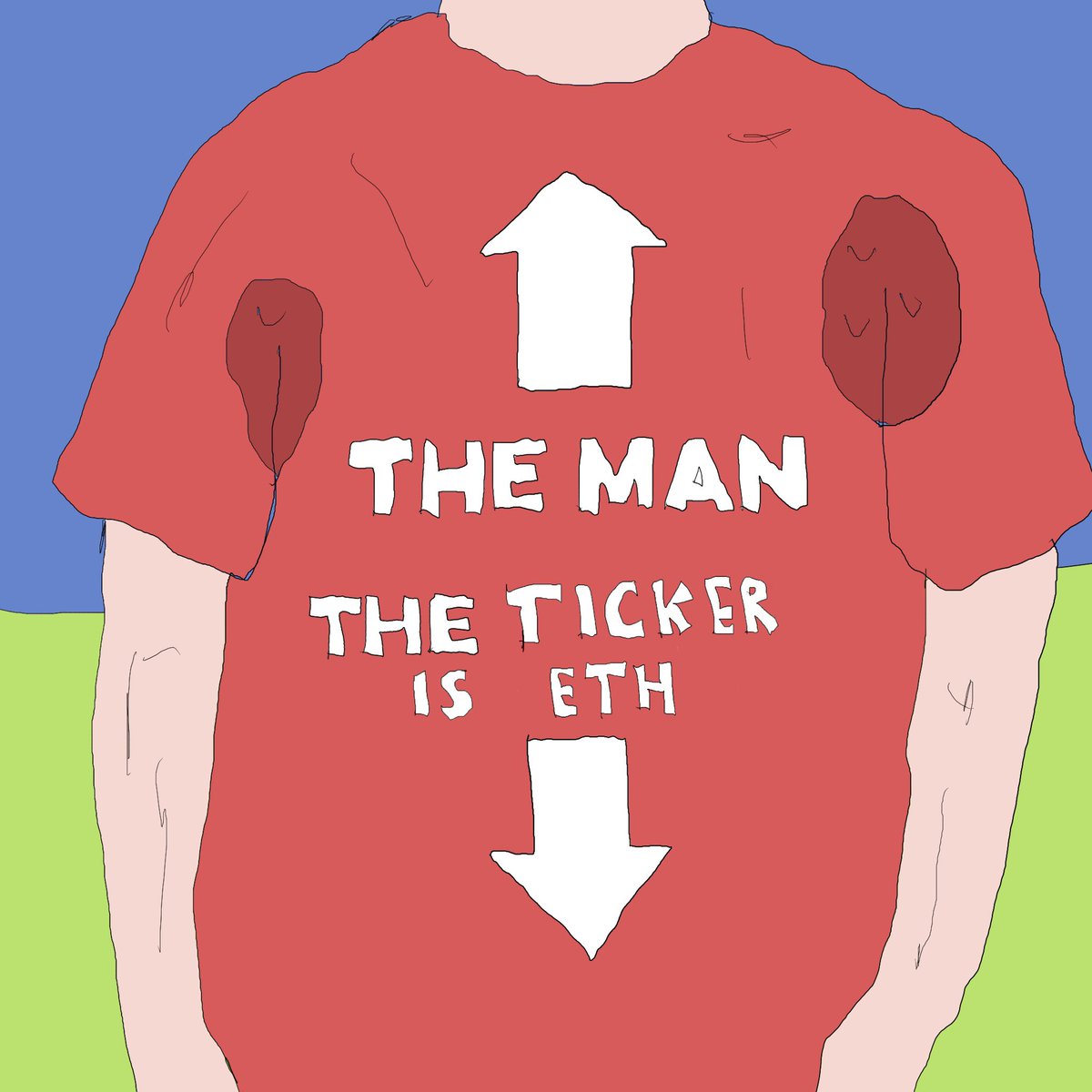the ticker is eth.
