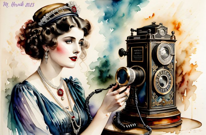 Magicdashworkss's tweet image. Art of the Day: "Whispers of an Era by M.Hernik". Buy at: ArtPal.com/magicdash?i=15…