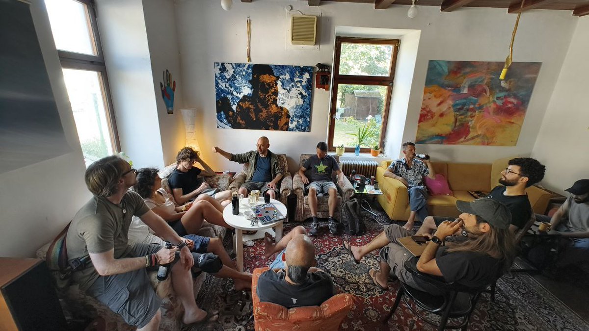 crypto4commons's tweet image. Have you already got your tickets for this year’s CCG?
Get it now!
👉 ccg2025.vercel.app 👈
📅 24–29 August, 2025
📍 @CommonsHubAT
Expect great things to happen:
from talks to workshops, prototyping, games and rituals all around topics related to the #crypto #commons!