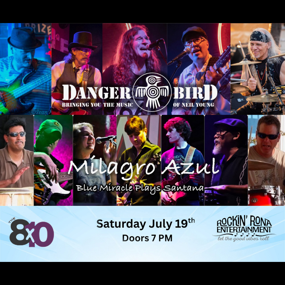 SAT JUL 19 - 7PM
#dangerbird #bluemiracle #the8x10