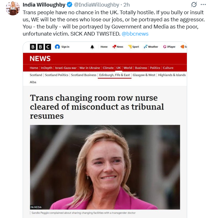 FFS_WhatNow's tweet photo. Get in the men's and give it a fucking rest. https://t.co/AGmtZEQJEw