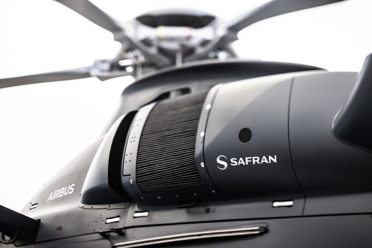 SAFRAN's tweet photo. [#KeyFigure 🔑] 18%... That’s the reduction in fuel consumption of the #Arrano 1A compared to previous-generation engines. 
Powering @Airbus #H160, the Arrano 1A delivers between 1,100 and 1,300 horsepower. 
#avgeeks #aviationlovers https://t.co/F9298F1N7G
