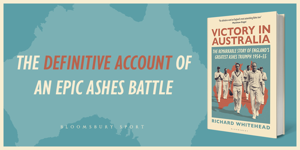 BloomsburySport's tweet image. The Ashes series of 1954-1955 marked a watershed moment in the history of English cricket.
@RWhitehead61 uncovers this momentous slice of sporting and social history in VICTORY IN AUSTRALIA.
Out now.