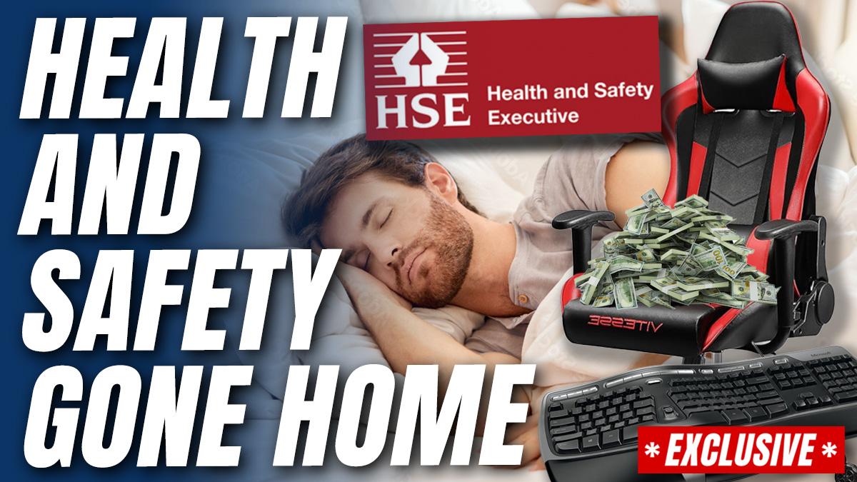 UKDOGEPROJECT's tweet image. EXC: Health and Safety Regulator Spends Over £300,000 a Year on Work From Home Equipment order-order.com/2025/07/16/exc…