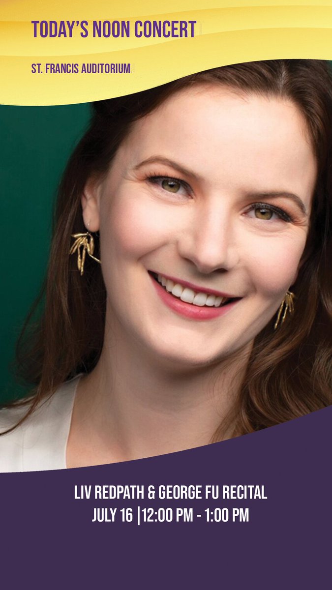 #LivRedpath charms in song and grace today at #noon #Chanson #lieder and #song #wolf #debussy #tchaikovsky Come to the #Festival #Santafe #NewMexico <a href="/SantaFeArts/">Santa Fe Music & Art</a> <a href="/santafeopera/">Santa Fe Opera 🌈⚡️🌵 open-air opera #SantaFeOpera</a> <a href="/KHFMRadio/">Classical KHFM</a>