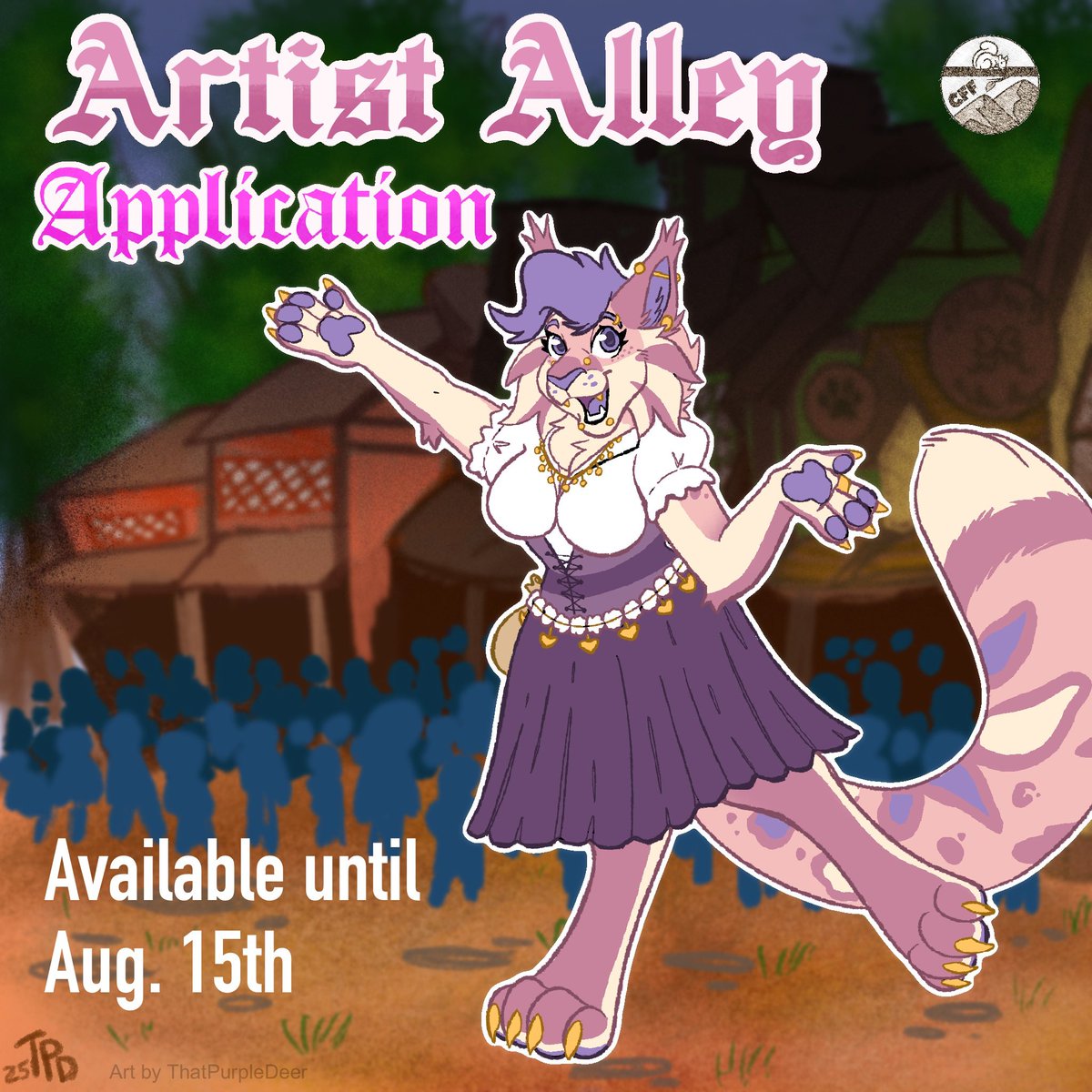 Carolina Furfare: Medieval in the Mountains (@carolinafurfare) on Twitter photo Hear ye, hear ye! Calling all crafters and artists! Applications are now open for the CFF Artist Alley. Don't miss thy chance to showcase your wares!
More Info: carolinafurfare.org/artist-alley Hear ye, hear ye! Calling all crafters and artists! Applications are now open for the CFF Artist Alley. Don't miss thy chance to showcase your wares!
More Info: carolinafurfare.org/artist-alley